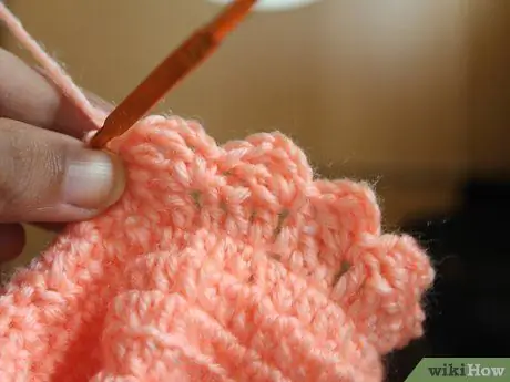 Booties Bayi Crochet Langkah 10