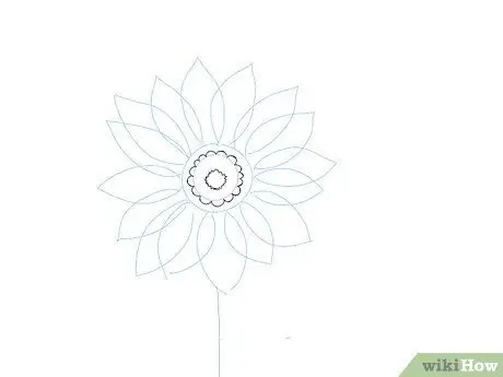 Dibuixa una flor Pas 5