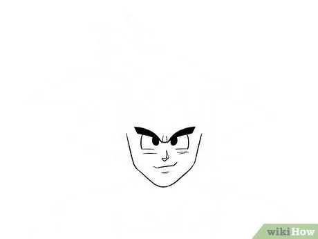 Lukis Goku Langkah 8