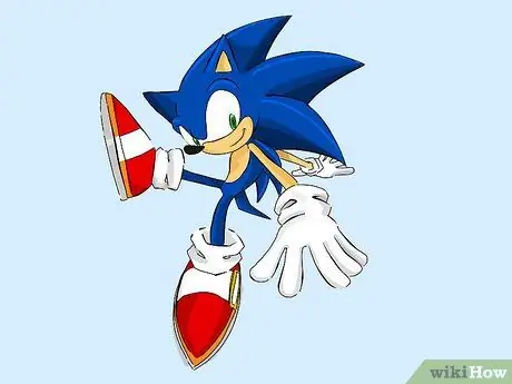 Joonista Sonic -tegelased 12. samm