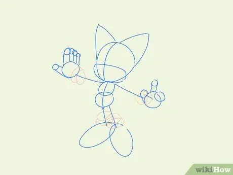 Desenhar Personagens Sonic - Etapa 29