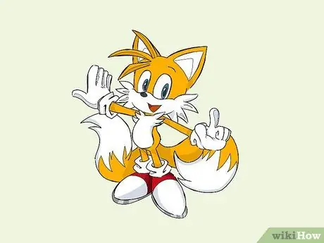 Desenați personaje Sonic Pasul 37