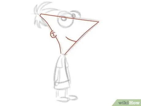 Phineas এবং Ferb ধাপ 10 থেকে Phineas Flynn আঁকুন