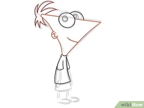 Phineas болон Ferb 15 -аас Phineas Flynn -ийг зур