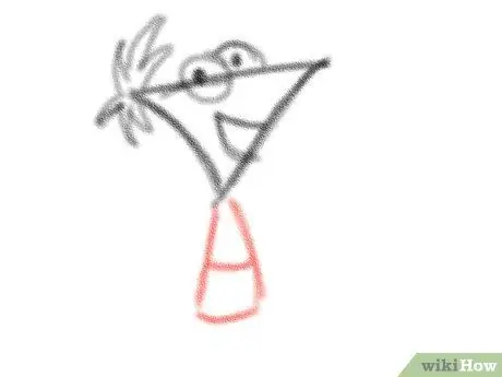 Lukis Phineas Flynn dari Phineas dan Ferb Langkah 23