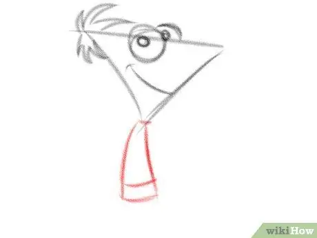 Rajzolja Phineas Flynn -t a Phineas és Ferb 5. lépésből