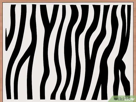 Tegn Zebra Stripes Trinn 6