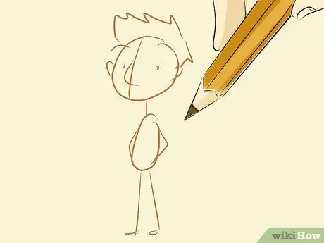 Draw a Cartoon Step 2