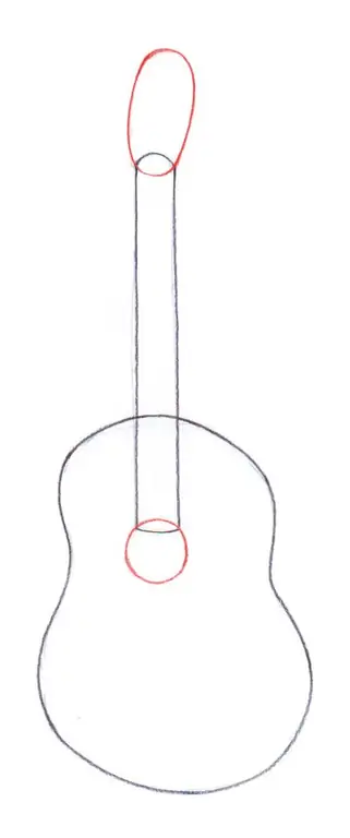 Dessiner des guitares Étape 4