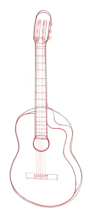 Dessiner des guitares Étape 5