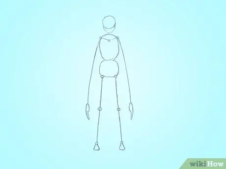 Draw Slender Man Step 1