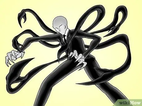 Dessinez Slender Man Étape 15