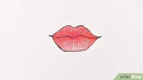 Dibujar labios Paso 6