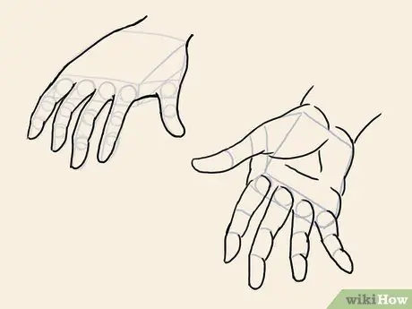 Draw Anime Hands Step 7