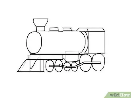 Desenhe um trem, etapa 8