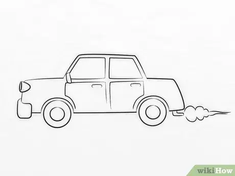 Etapa 8 do Draw a Cartoon Car