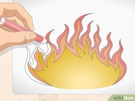 Draw Flames Step 12