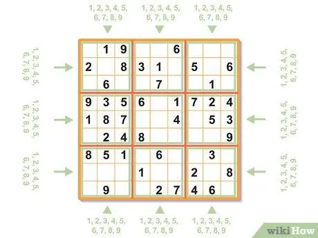 Bir Sudoku Addım 03 həll edin