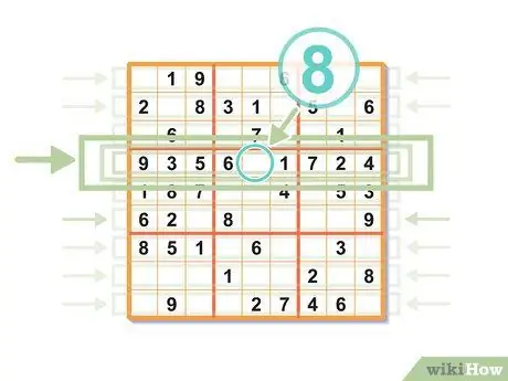 Vyriešte sudoku, krok 06