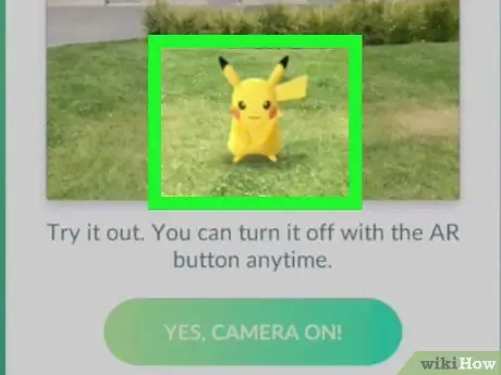 Chyťte Pikachu v Pokémon GO, krok 4