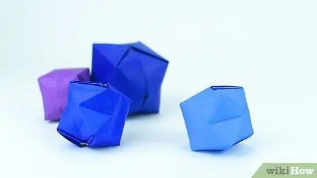 3. korak naredite origami