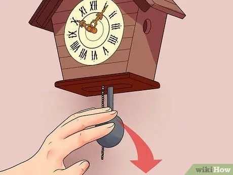 Set a Cuckoo Clock Step 9