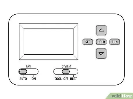 Configurar un termostato Paso 1