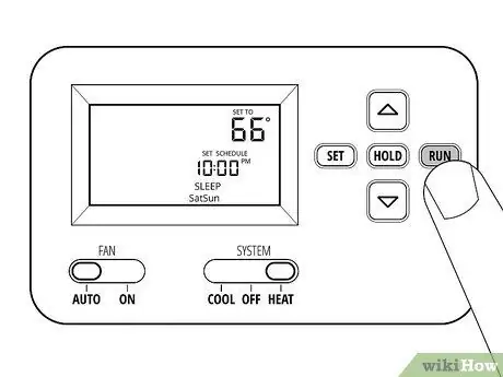 Régler un thermostat Étape 14