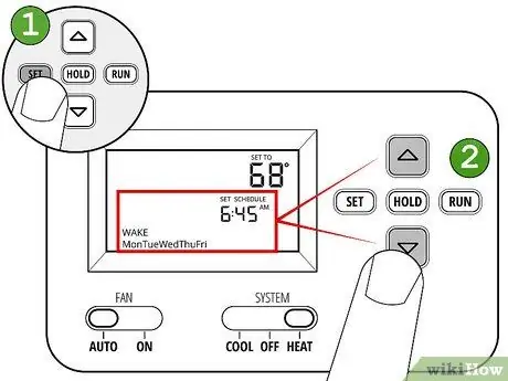 Régler un thermostat Étape 8