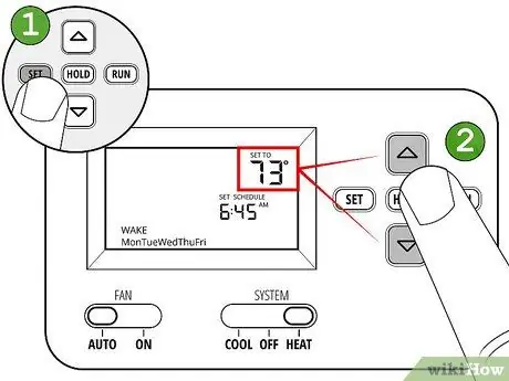 Weka Hatua ya Thermostat 9