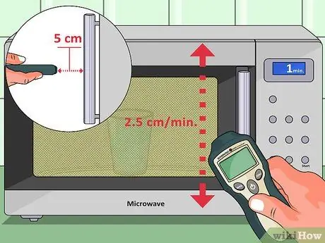 Comproveu si hi ha fuites al microones Pas 5