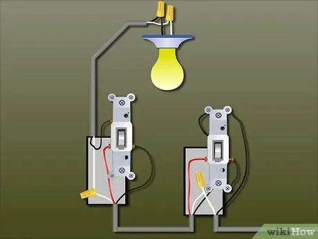 Kawat Suis Lampu 3 Jalan Langkah 19