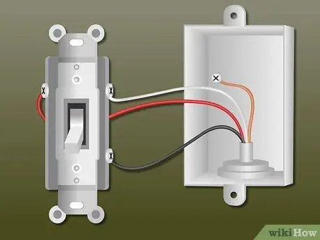 Wire isang 3 Way Light Switch Hakbang 6