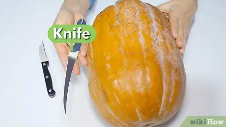 Tallar una calabaza Paso 9