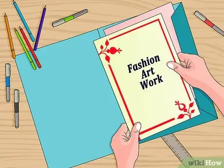 Prepare a Fashion Design Portfolio Step 11