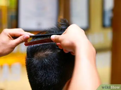 Potong Rambut Lelaki Langkah 6