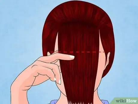 Cut Bangs Step 14