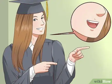 Afegiu humor a un discurs de graduació Pas 4