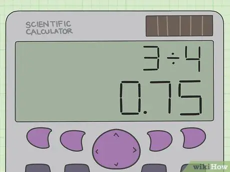 Change a Common Fraction Into a Decimal Step 12