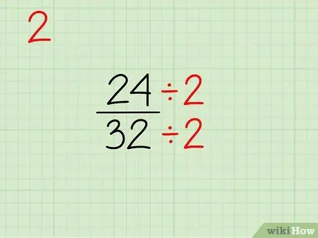 Réduire les fractions Étape 5