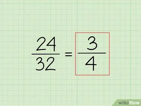 ลดเศษส่วนขั้นตอนที่9