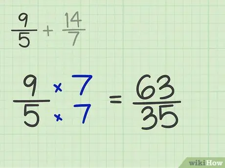 Ntxiv Fractions Nrog Tsis Zoo Li Cov Piv Txwv Kauj Ruam 2