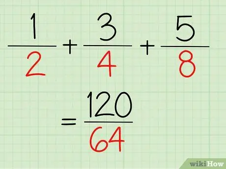 Add and Subtract Fractions Step 20