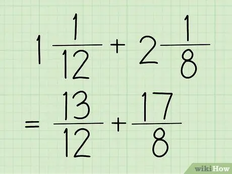 Ajouter et soustraire des fractions Étape 9