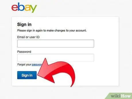 Listանկացրեք ապրանքները eBay- ում Քայլ 2