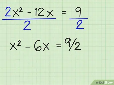 Suluhisha Usawa wa Quadratic Hatua ya 18