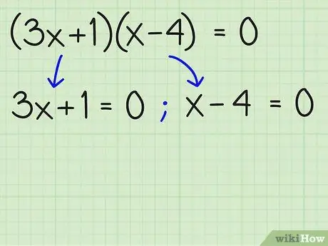 Malutas ang Mga Quadratic Equation Hakbang 3