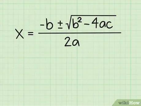 Malutas ang Mga Quadratic Equation Hakbang 8