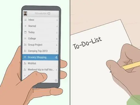 Make a To Do List Step 1