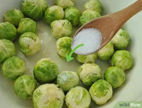 Rang Brussels Sprouts đông lạnh Bước 5